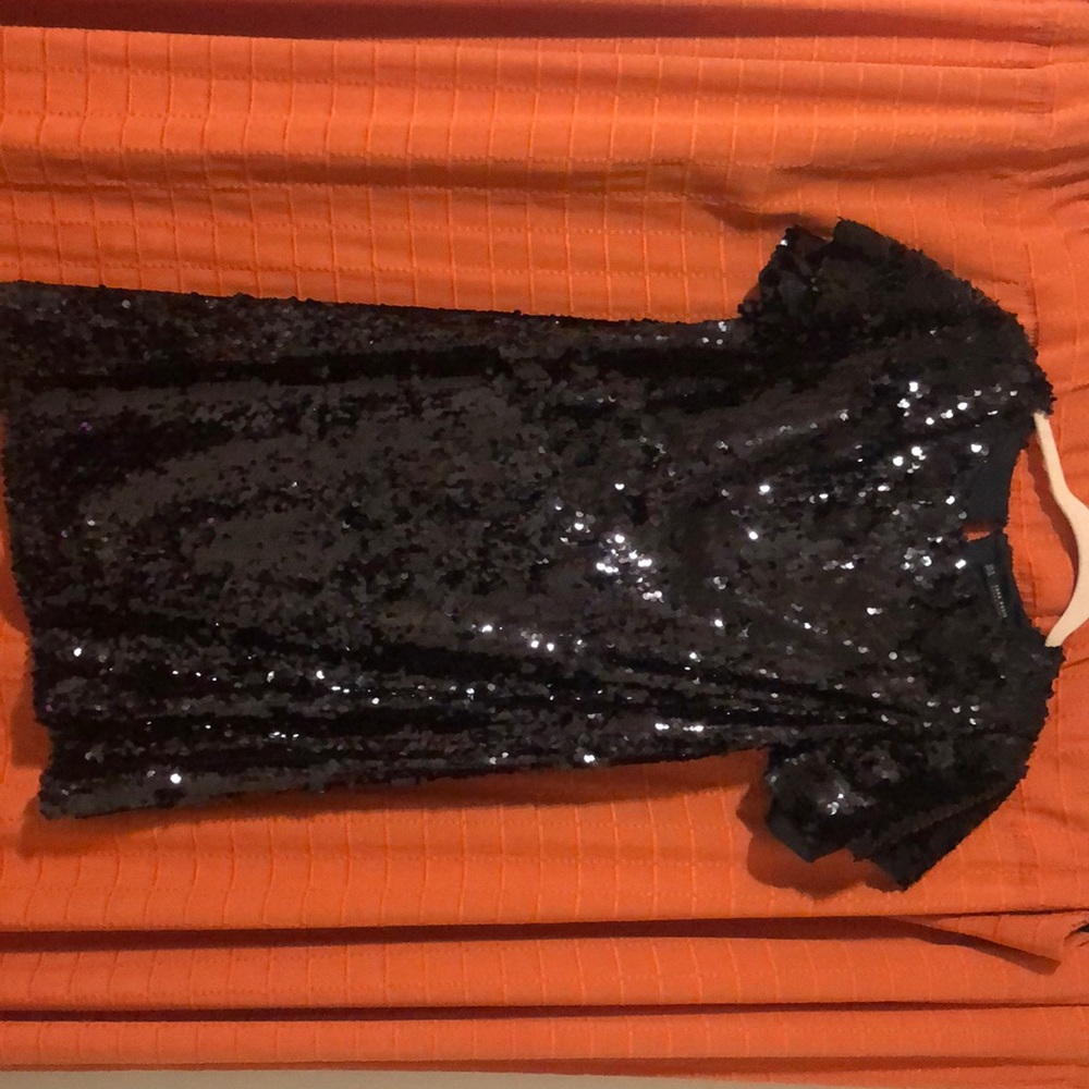 Zara basic mini dress